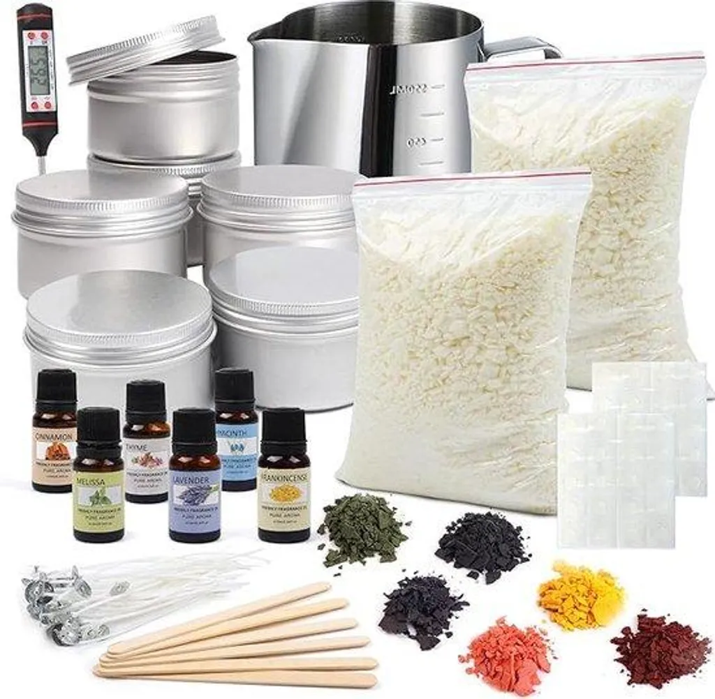 Kit de moulage à la cire pour bricoleurs avec 500g de paraffine pure