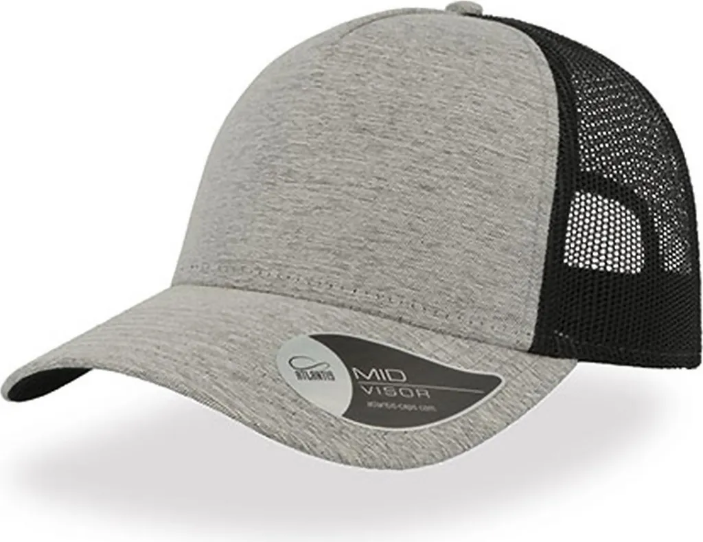 Atlantis RAML Rapper Melange Cap | Cappellino Trucker Grigio Chiaro