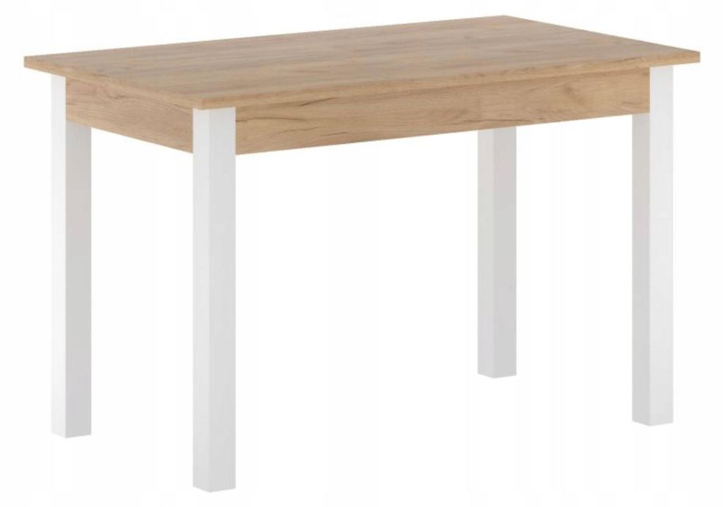 Rozkladací jedálenský stôl 120 (160) x67 cm KONIAS - zlatý Obrázok produktu 