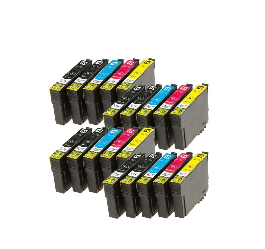 Tisanto 20x für T1631 - T1634 refill Tintenpatronen Produktbild 