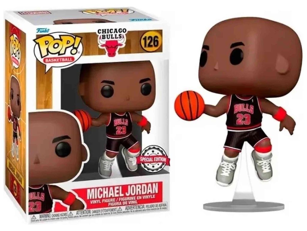 Funko Pop! Basketball: Chicago Bulls - Michael Jordan #126 Produktbild 