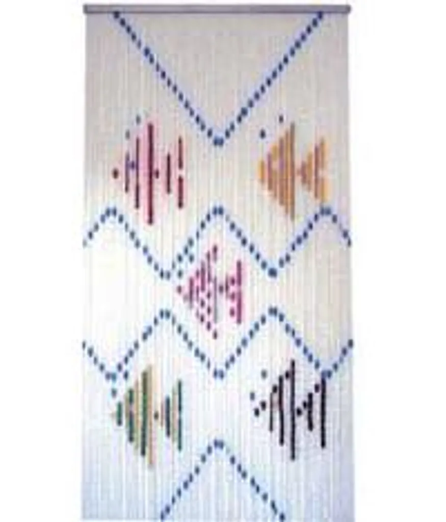 Rideau de terrasse Poissons 120x230cm pour protéger votre intérieur