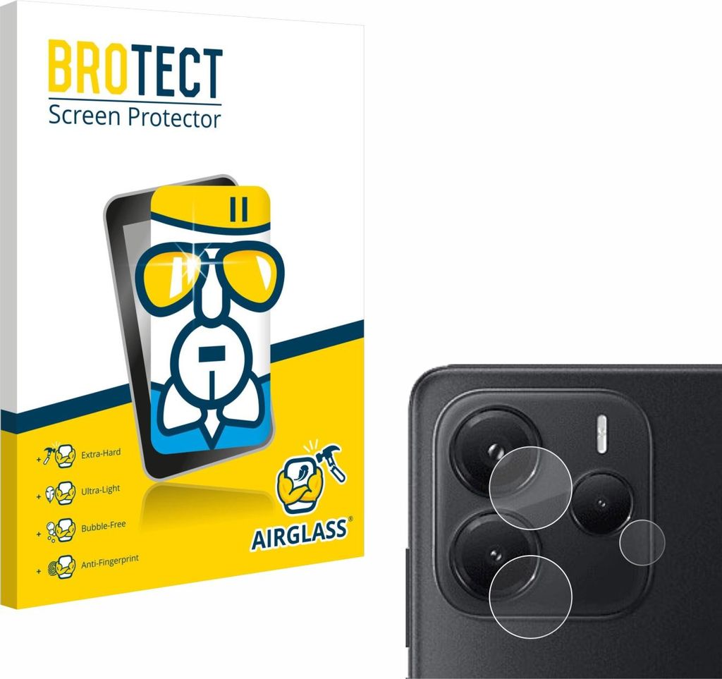 BROTECT Schutzglas für Xiaomi Redmi Note 14 4G (NUR Produktbild 