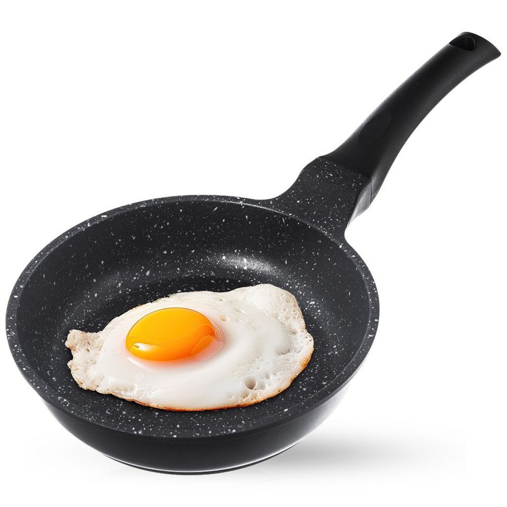 Orion | Pfanne - Granitpfanne - Ø 16 cm - Schwarz - Antihaftbeschichtung - Induktionsgeeignet - Spülmaschinenfest