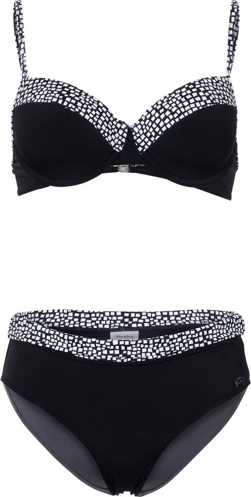 FASHY Damen Bikini schwarz 46C