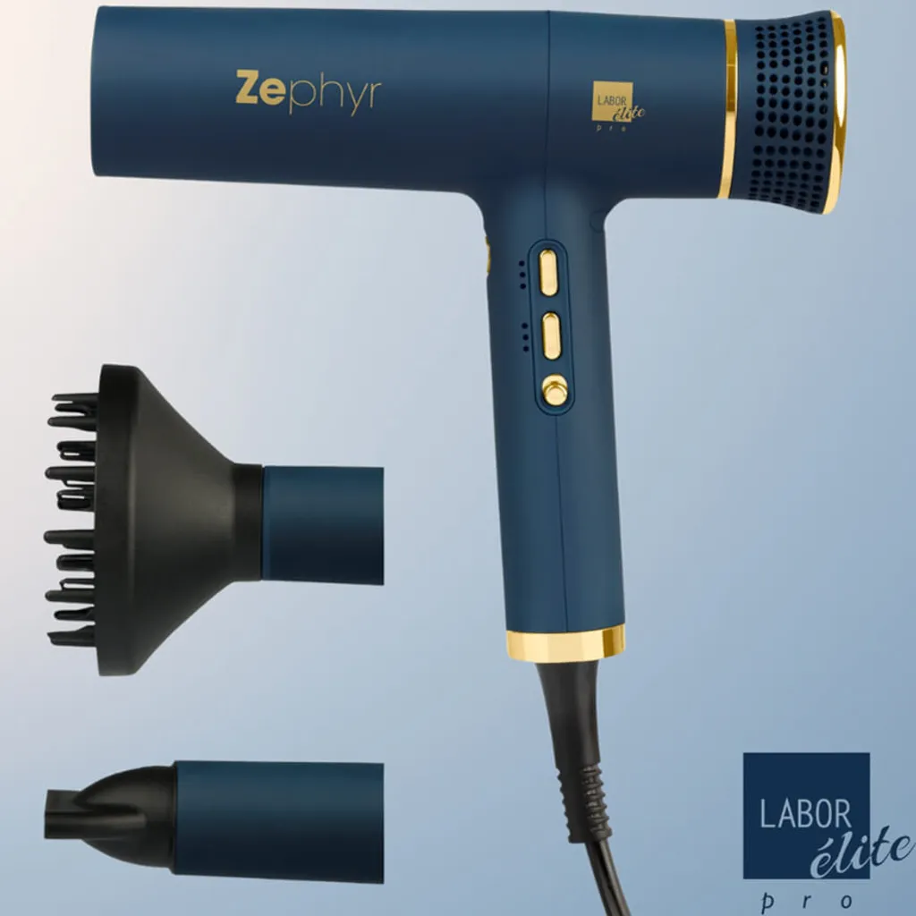 Sèche-cheveux professionnel Zephyr LE009 pour un brushing rapide - 6