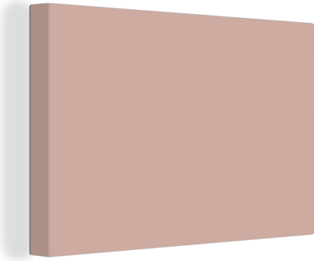 OneMillionCanvasses - Leinwandbilder - 150x100 cm, Rosa - Palette - Einfarbig - Einfarbig rosa, Wandbilder Kunstdruck Wanddekoration - Foto auf L...