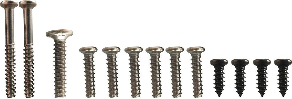 Amewi 045-24110-005, Schraubensatz, Schwarz, Metallisch