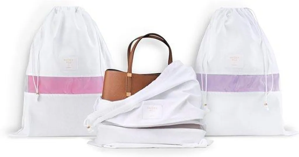 Sac en Coton Réutilisable Lot de 3 Finis les Sacs Plastique - Format 58 cm Pro