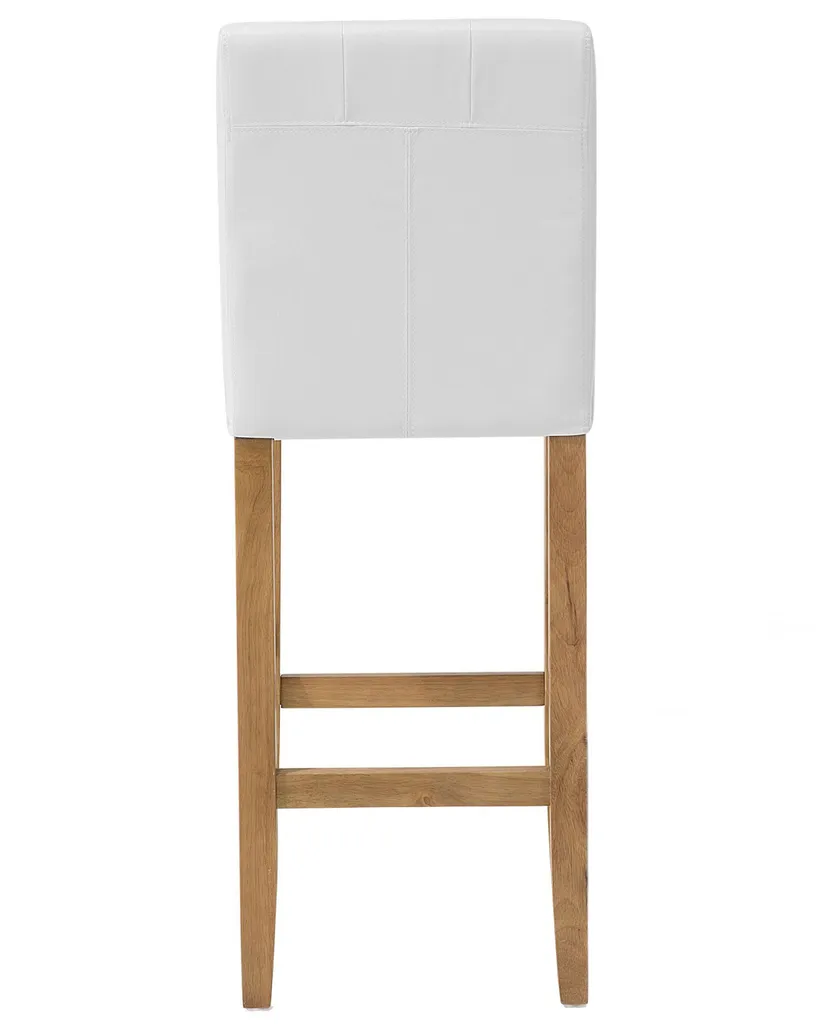 Tabourets de Bar Confortables Blanc Crème - Finis les Mal de Dos à Table - 6