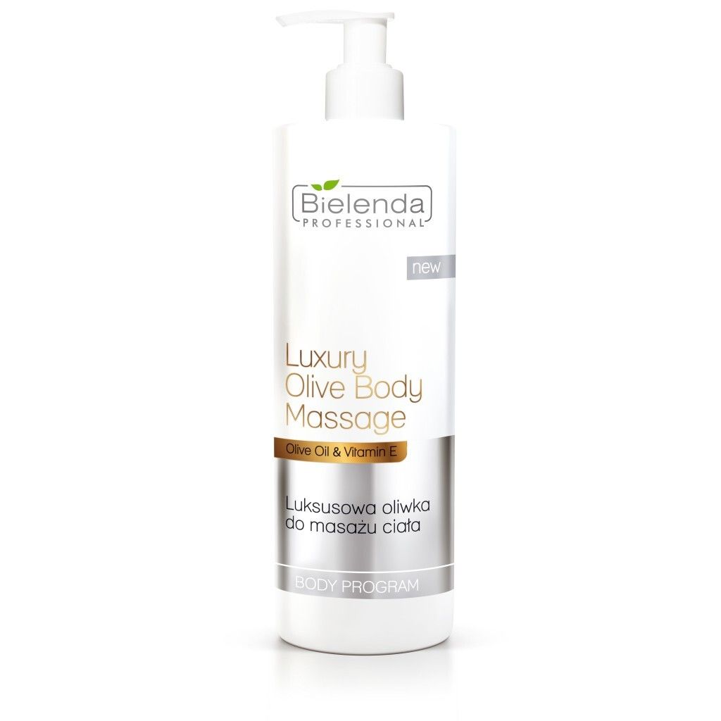 Bielenda Luxus Körpermassageöl, 500ml - Hochwertiges Pflegeprodukt aus Polen, ideal zur Entspannung und Hautpflege.