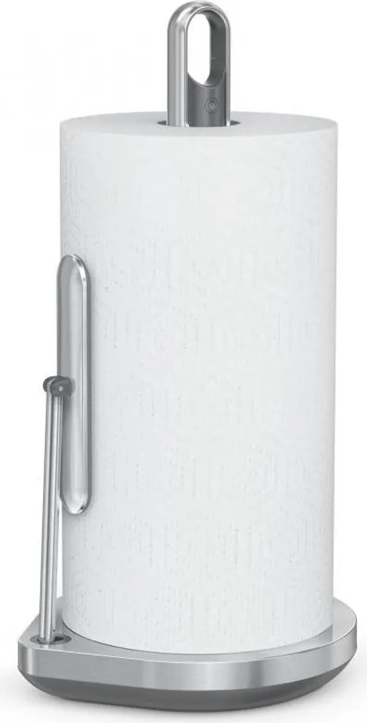 Porte-serviette Simplehuman Acier Inoxydable avec Base Lestée de 38 cm