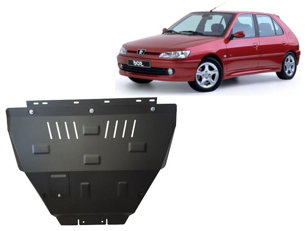 Unterfahrschutz für Motor der Marke Peugeot 306