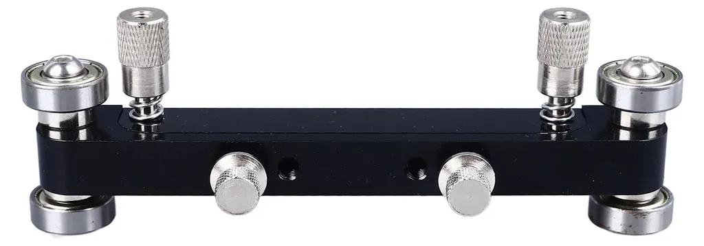 Outil de ponçage pour sillet et chevalet de guitare basse coloris noir