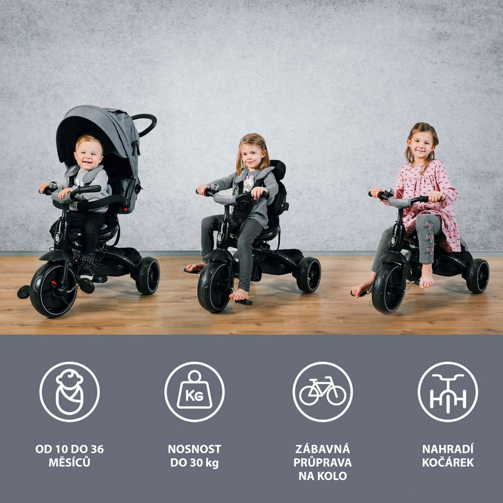 Tříkolka Citi Trike, Curry Yellow Obrázek produktu 5