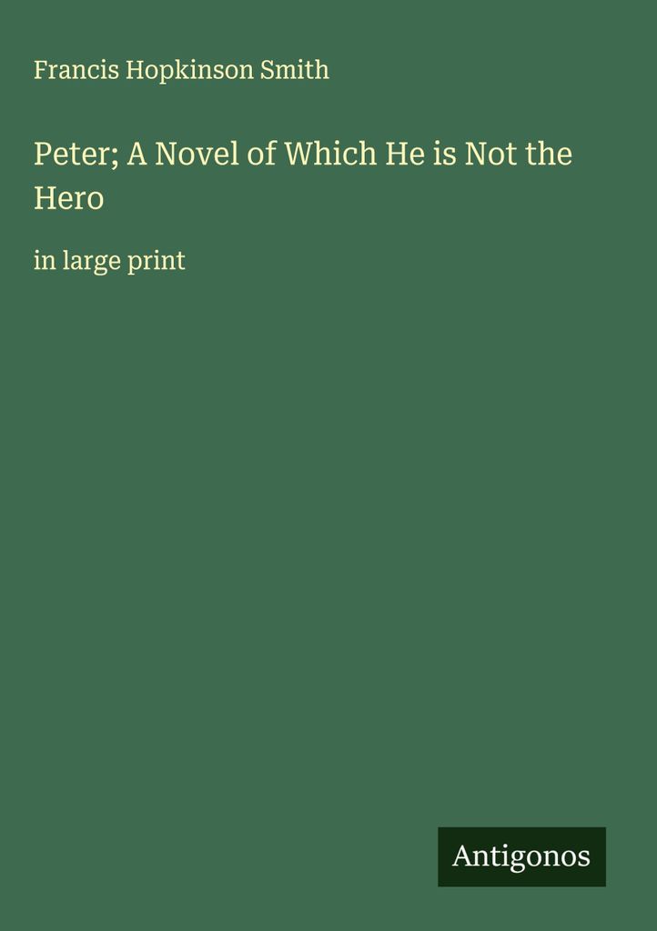 Peter Ein Roman, in dem er nicht der Held ist