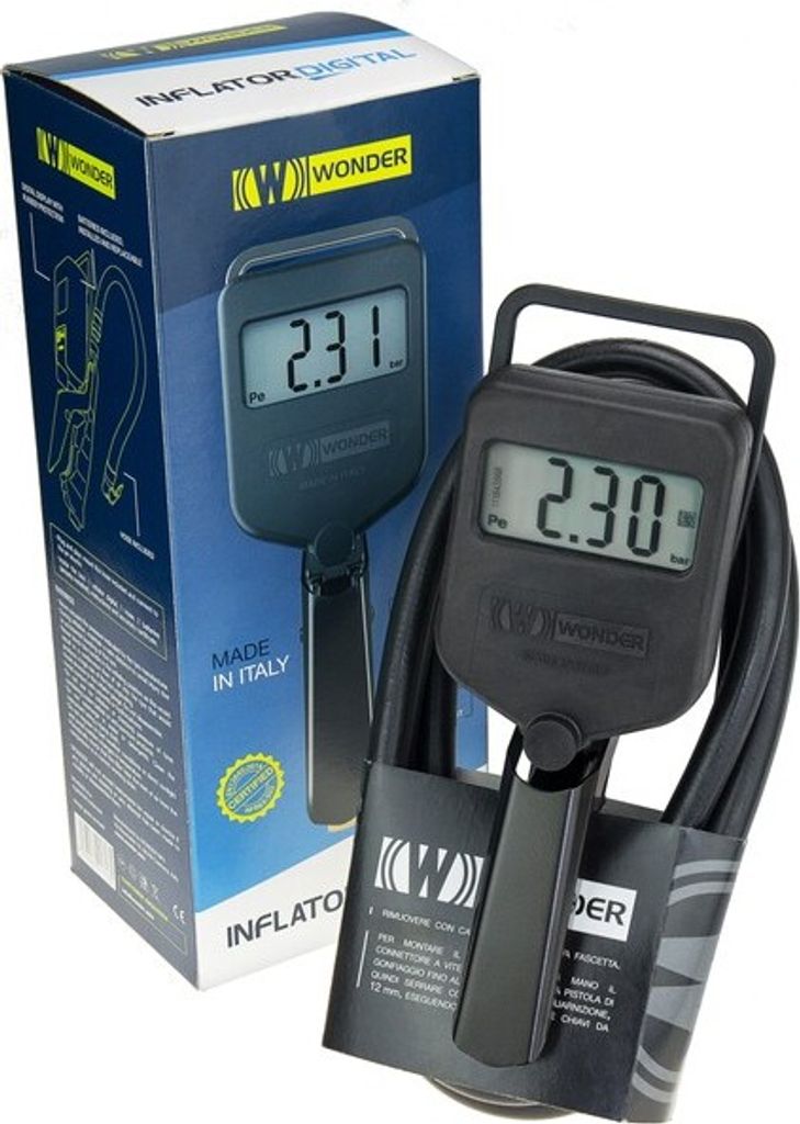 Digital Reifenfüller Reifendruckprüfer Wonder Inflator LCD Reifendruckpistole