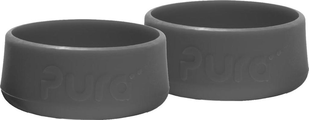Pura Bumper Bodenschutz aus Silikon 2 Stück Grau Slate