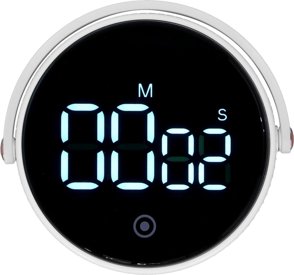 Digital Kitchen Timer, Küchentimer Magnetisch, Eieruhr, Kurzzeitwecker, Große LED Bildschirm, Lauter Alarm, Ideal Kurzzeitmesser für Kochen, Bac...