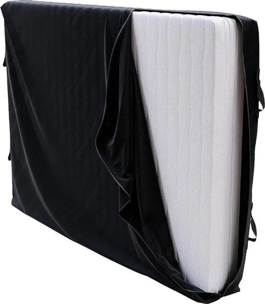 Housse de matelas imperméable 90x190x25 cm avec poignées et lacets