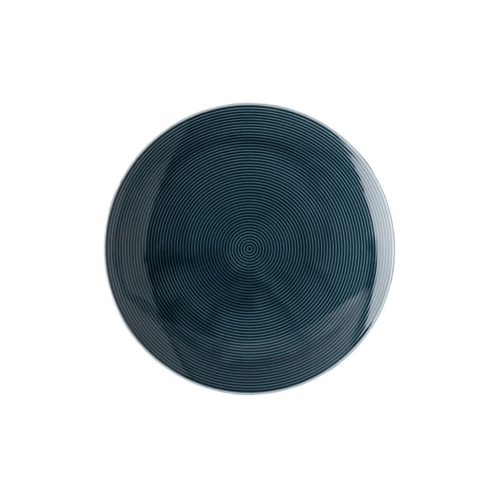 A single plate is shown from a top-down view against a white background.