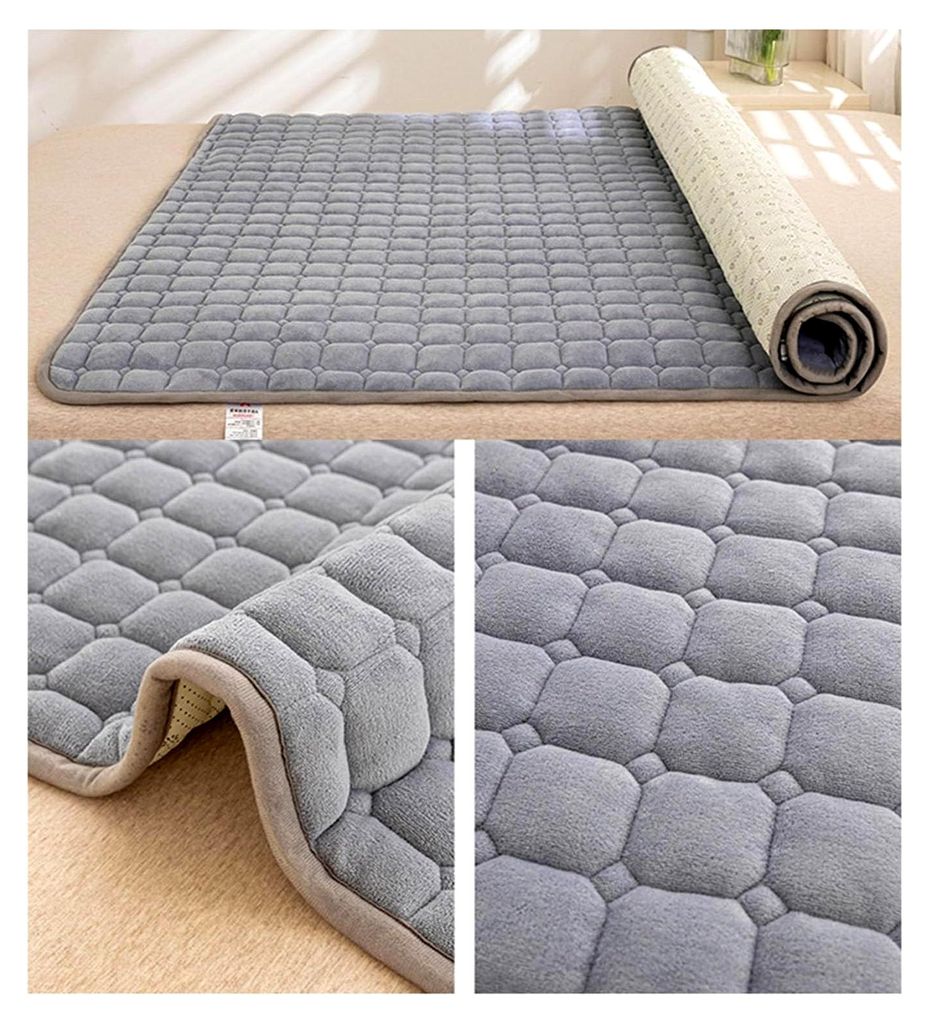 Faltmatratze Futon Bodenmatte - Weiche Tatami Isomatte, rutschfest und atmungsaktiv für Zuhause und Schlafsaal