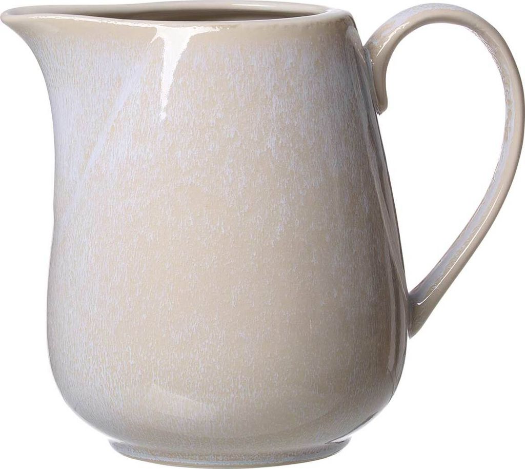 Ritzenhoff & Breker Laredo Krug, Wasserkrug, Karaffe, Steinzeug, Creme, 1.2 L, 423457