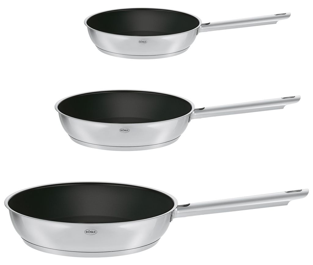 RÖSLE ELEGANCE Bratpfannen-Set 3-tlg. Ø 20/24/28 cm mit Produktbild 