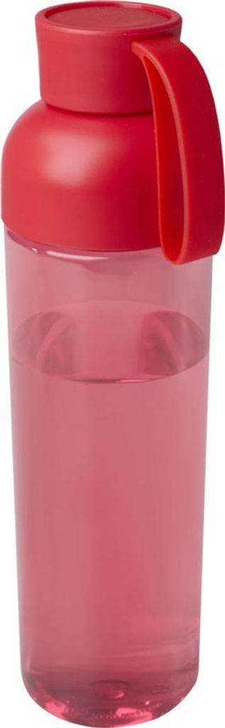 Wasserflasche "Illuminate", rPET (Recyceltes Polyethylen-Terephthalat), 600ml PF4468 (Einheitsgröße) (Rot)
