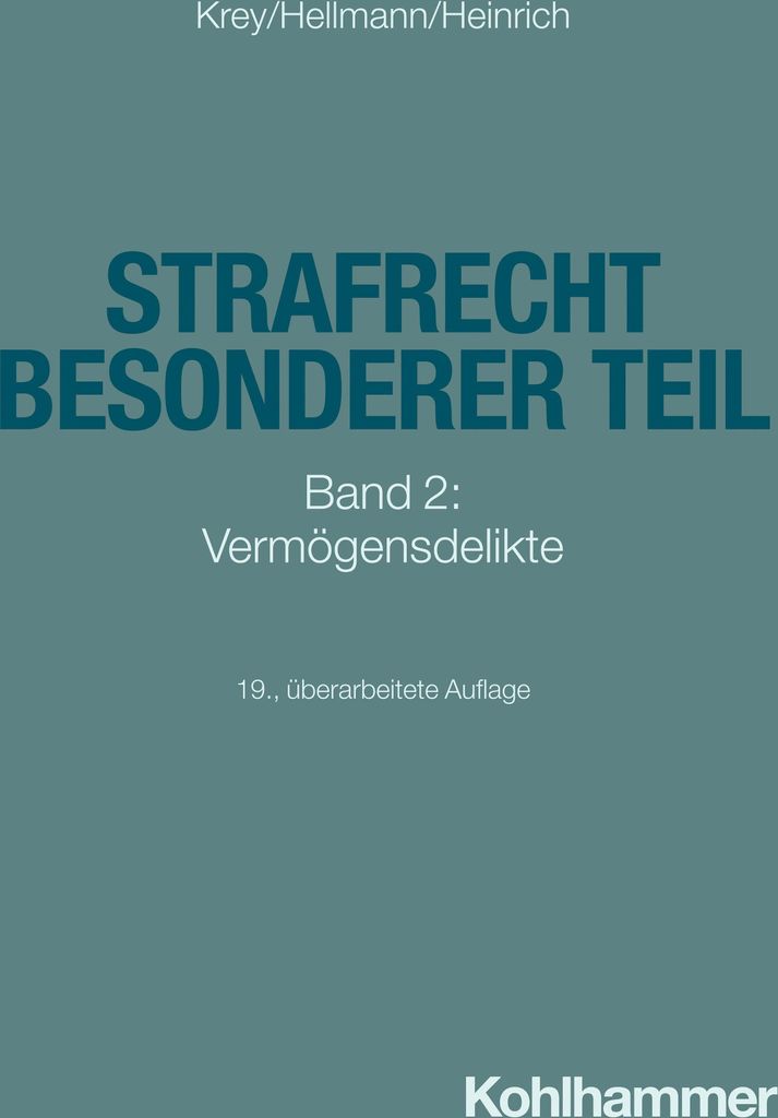 Strafrecht Besonderer Teil