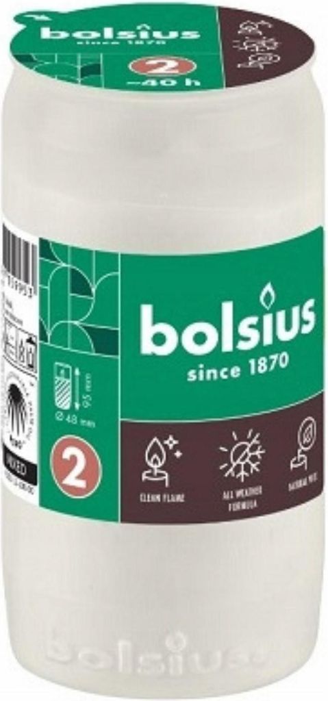 Bolsius Nachfüller, 40 h, 110 g, 48x95 mm, für Öllampe, Produktbild 