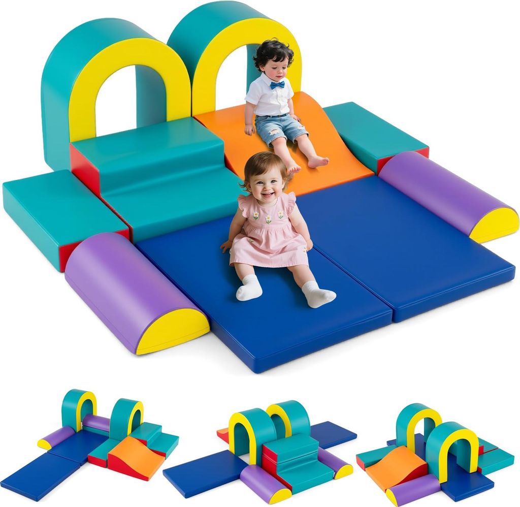 GOPLUS 10 TLG. Schaumstoffbausteine, Softbausteine mit Produktbild 