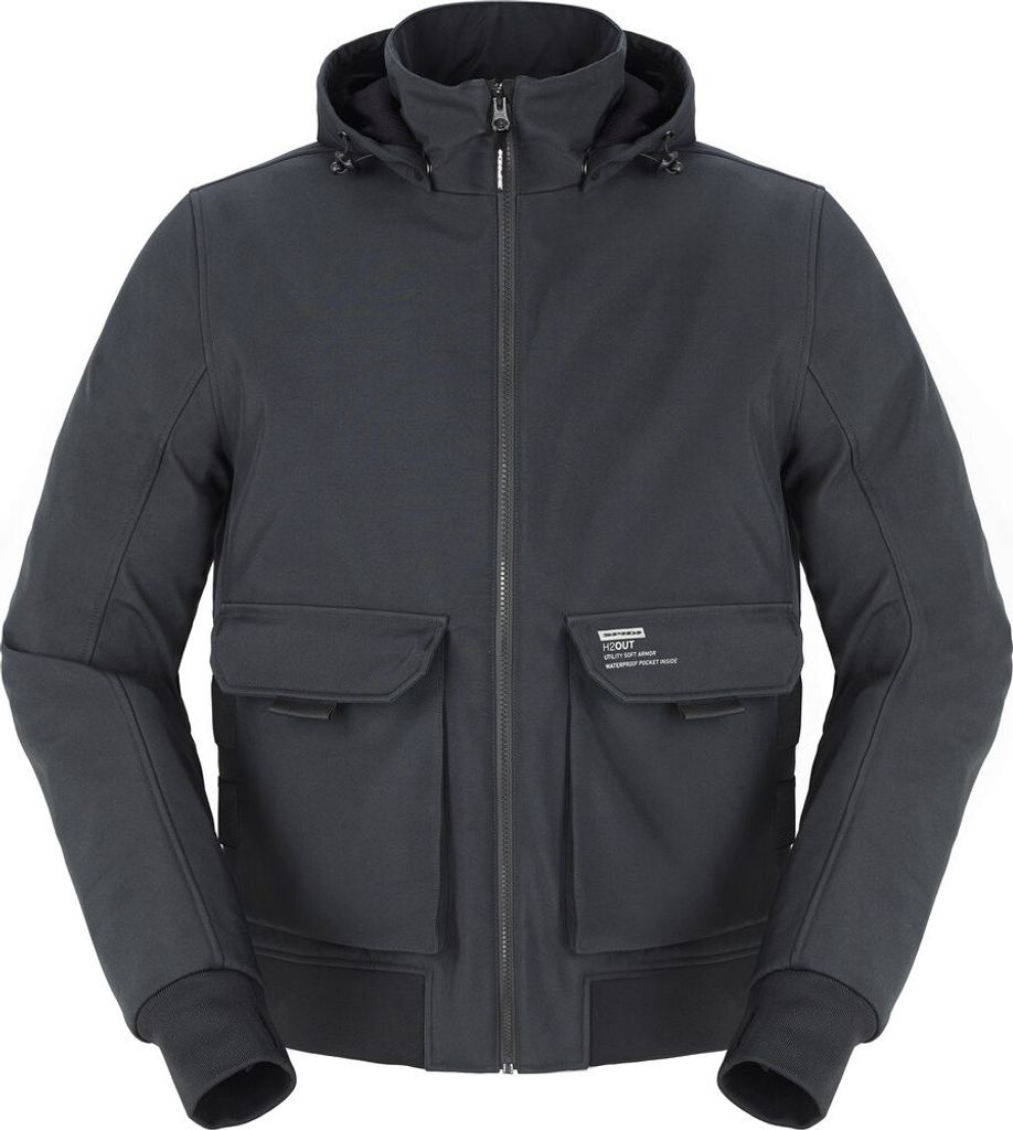 Spidi Metromover H2Out Motorrad Textiljacke, grau, XL
