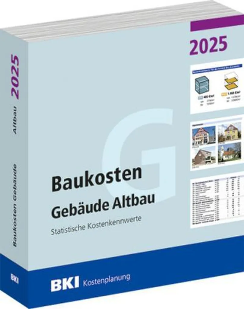 BKI 2025 Coûts construction bâtiments anciens : l'expertise chiffrée