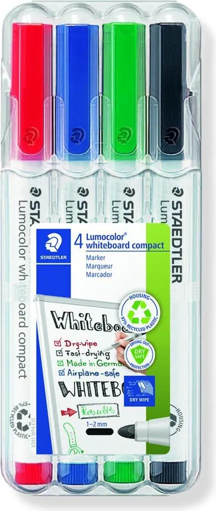 STAEDTLER 351 WP4 Lumocolor Whiteboard Marker - Recensione Tecnica
