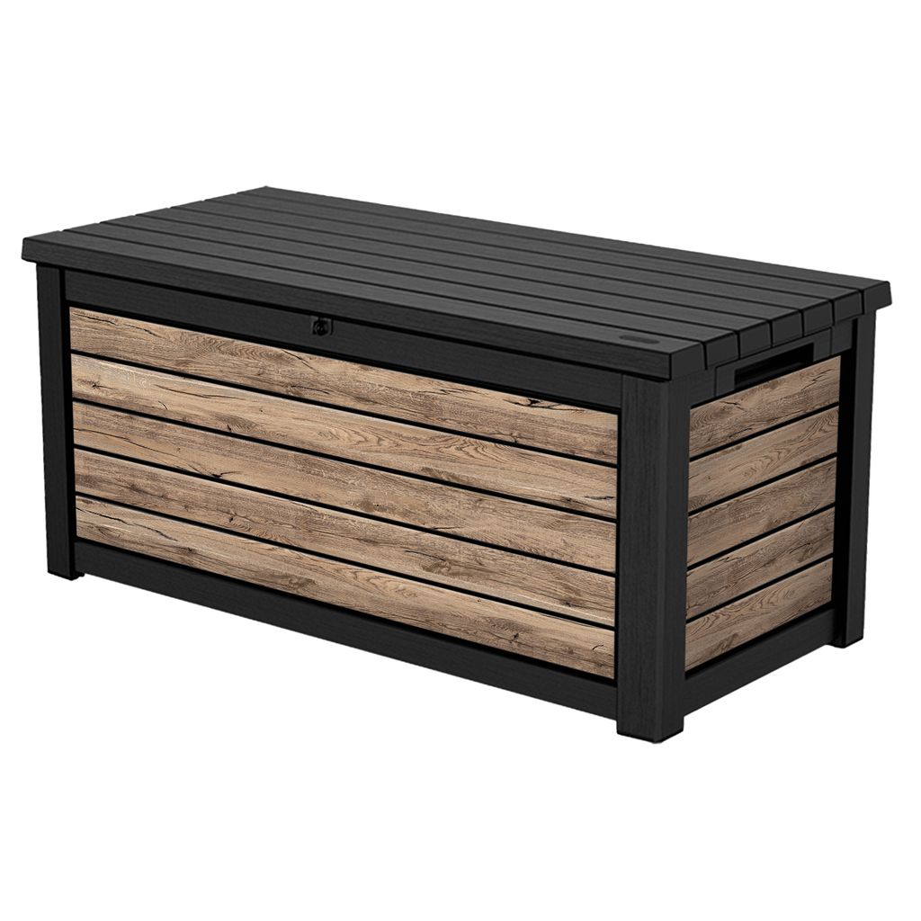 Keter Gartenbox "Northwood" 623L - Pinie - 155x72x70 cm - Produktbild 