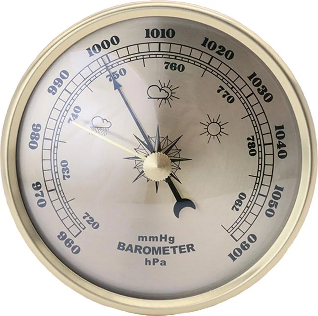 Barometro Atmosferico INF 90mm Oro | Calibrazione e Precisione