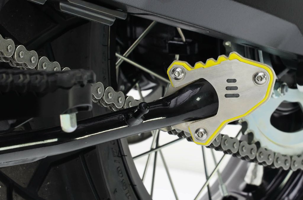ISOTTA gelbe Seitenständerverlängerung für SUZUKI V-Strom
