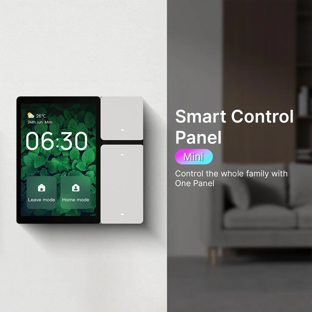 Remplacez vos interrupteurs par ce panneau tactile intelligent à 3 relais