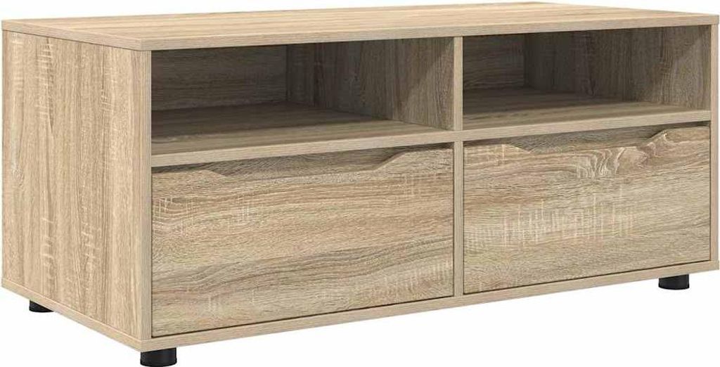 vidaXL TV-Schränk Sonoma-Eiche 100 x 48 x 43 cm Holzwerkstoff