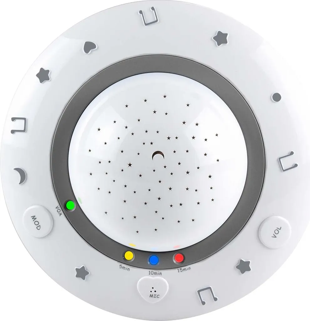 Veilleuse projecteur d'étoiles Alecto BC-125GS pour sommeil enfant