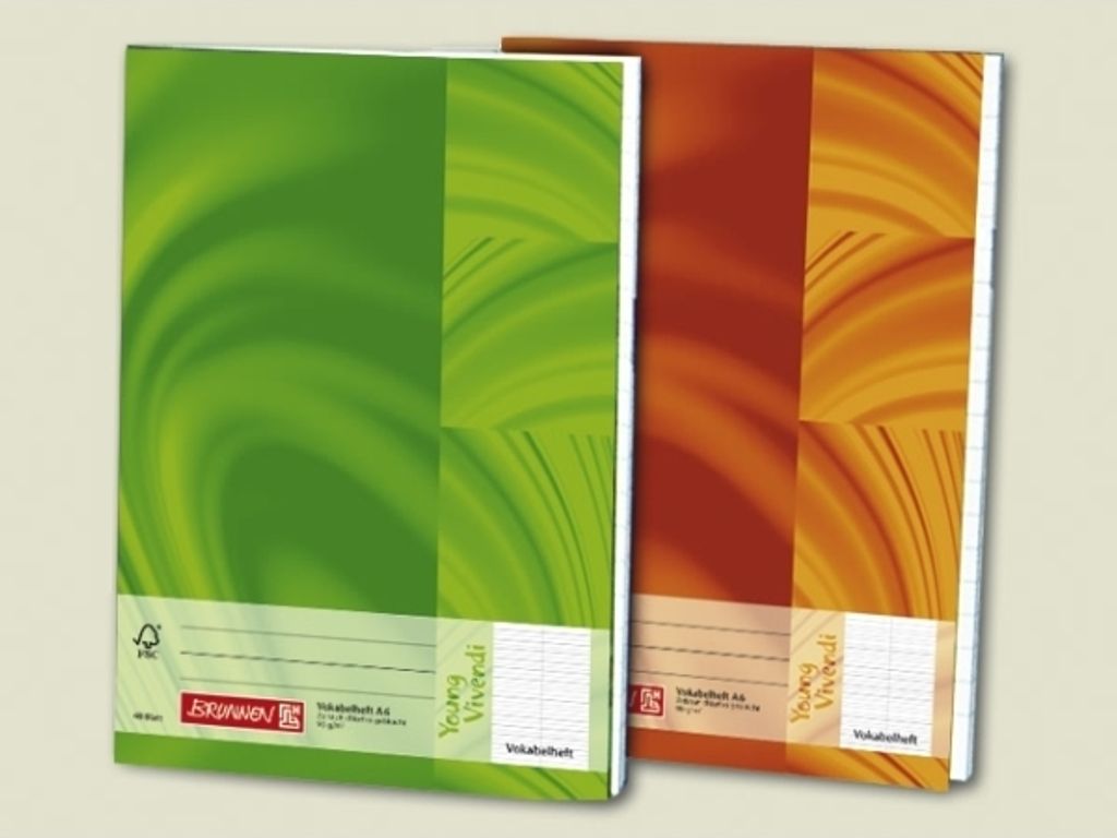 BRUNNEN Vokabelheft A5 Vivendi 48 Blatt Lineatur 53 Produktbild 