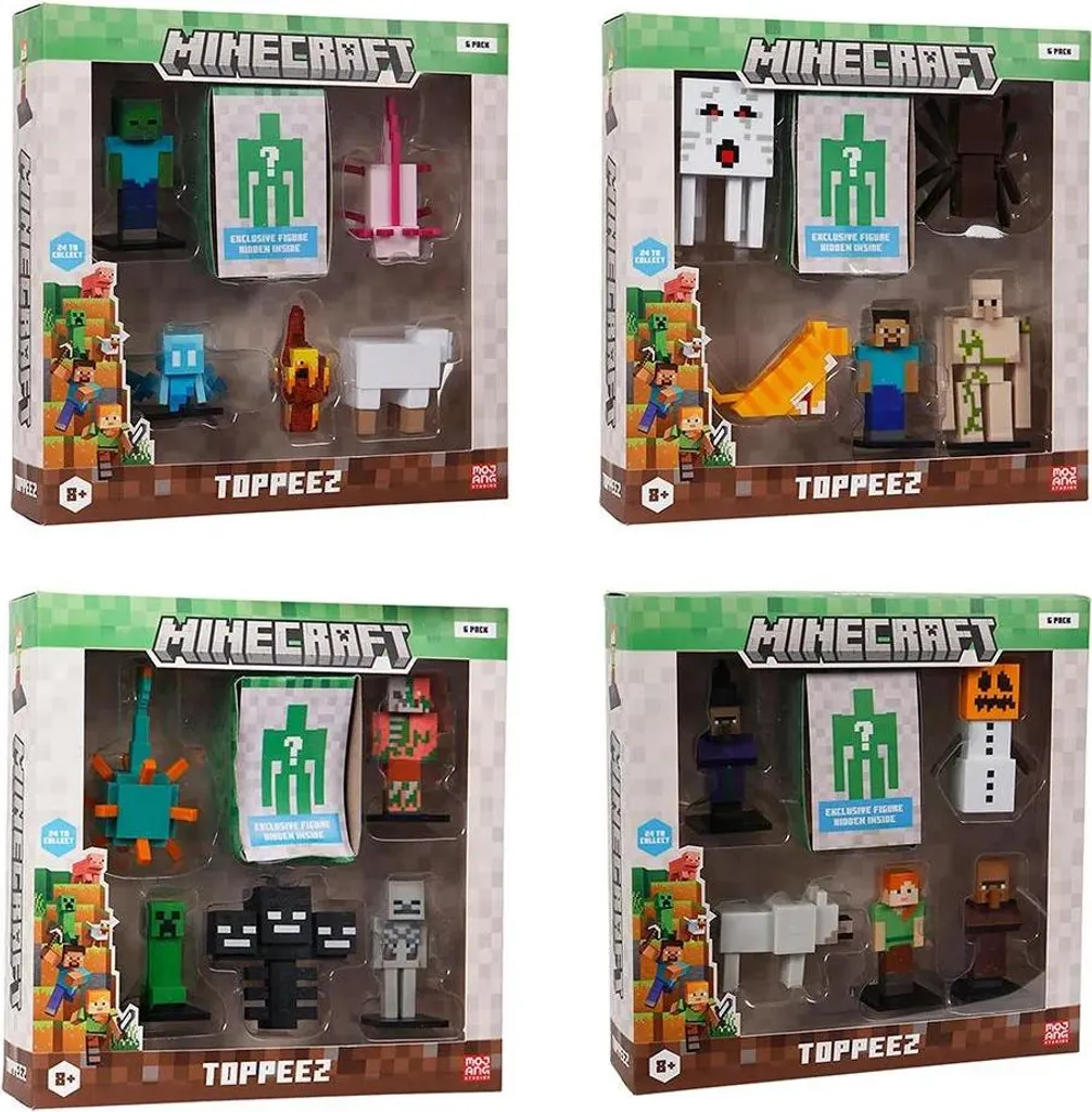 Figurine Minecraft 2060mc Multicolore - Détails Fidèles et Design Pro