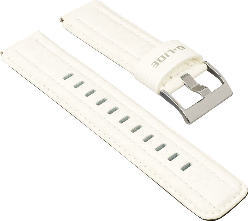 G-Shock Armband | für GLS-100 G-Lide Textil/Leder Mix weiß Produktbild 
