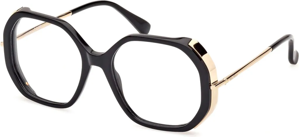 Monture de lunettes de vue femme Max Mara MM5138 Noir Brillant 55-18-140