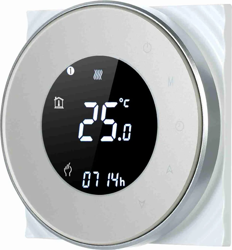Régulateur de température programmable LCD pour chaudière gaz et murale - 2