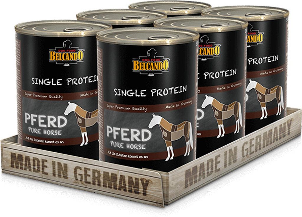 BELCANDO® Single Protein Pferd 6x 400g Produktbild 