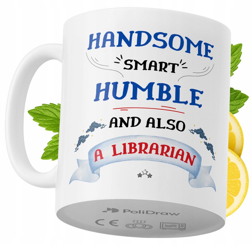 Lustige Kaffeetasse mit witzigem Textdesign für Bibliothekare - ideal für Geburtstage, Namenstage und Feiertage. Hochwertige Tasse für besondere...