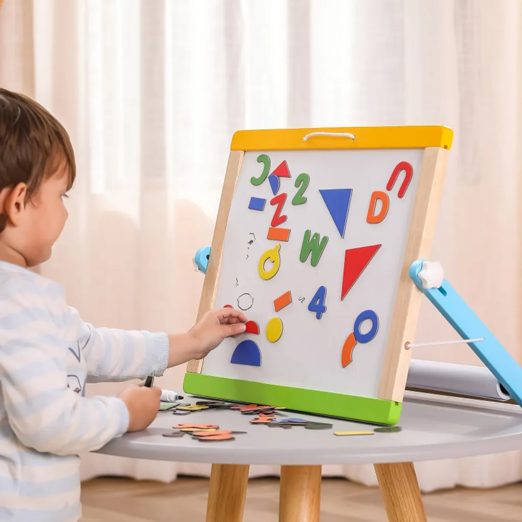 Petit Tableau Réversible Viga 44545 avec Set d'Accessoires Complet - 9