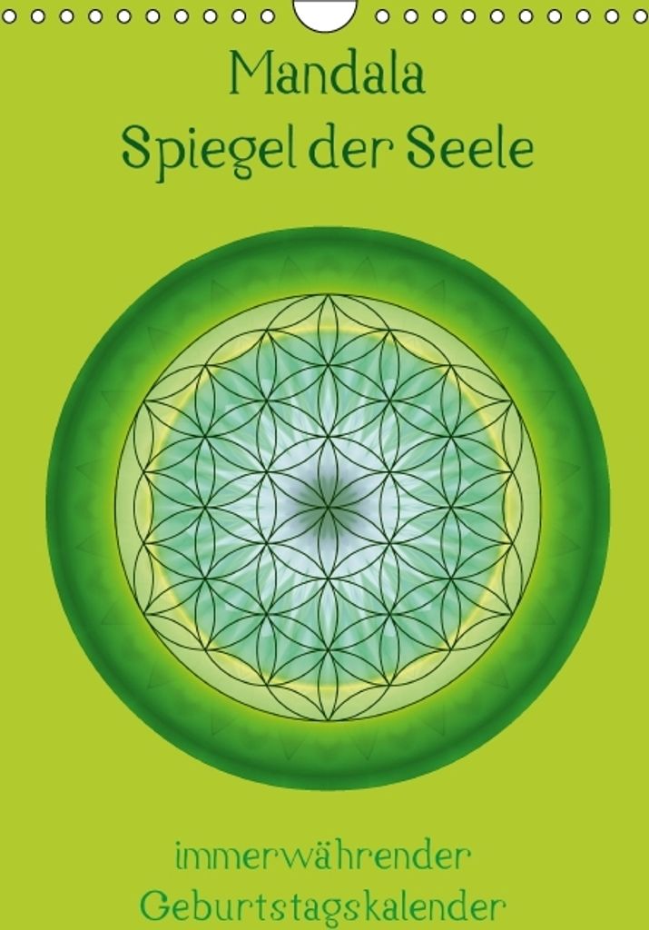 Calvendo Geburtstagskalender mit Mandalas und lebensbegleitenden Sprüchen. (Monatskalender, 14 Seiten) 978-3-660-48504-2